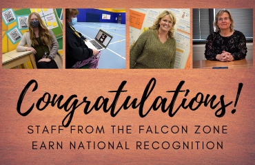  Falcon Zone award honorees graphic